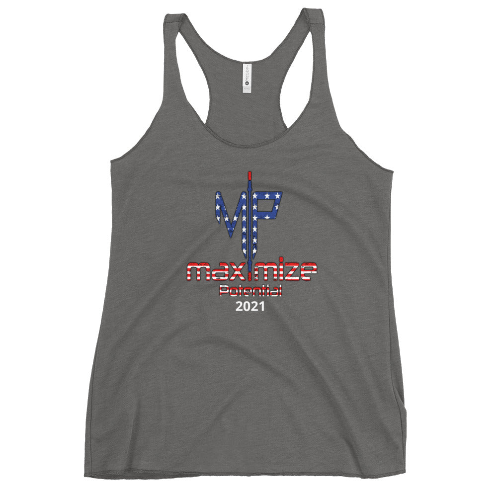Maximize YOUR Patriotism Racerback